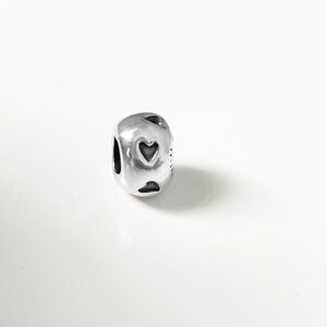 Trollbeads Heart Print Bead